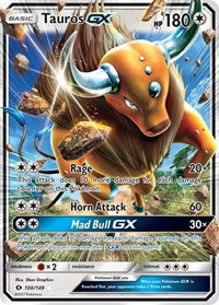 Tauros GX (100) - SM Base Set (SM01)
