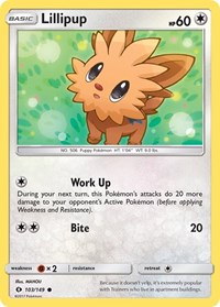 Lillipup (103) - SM Base Set (SM01)