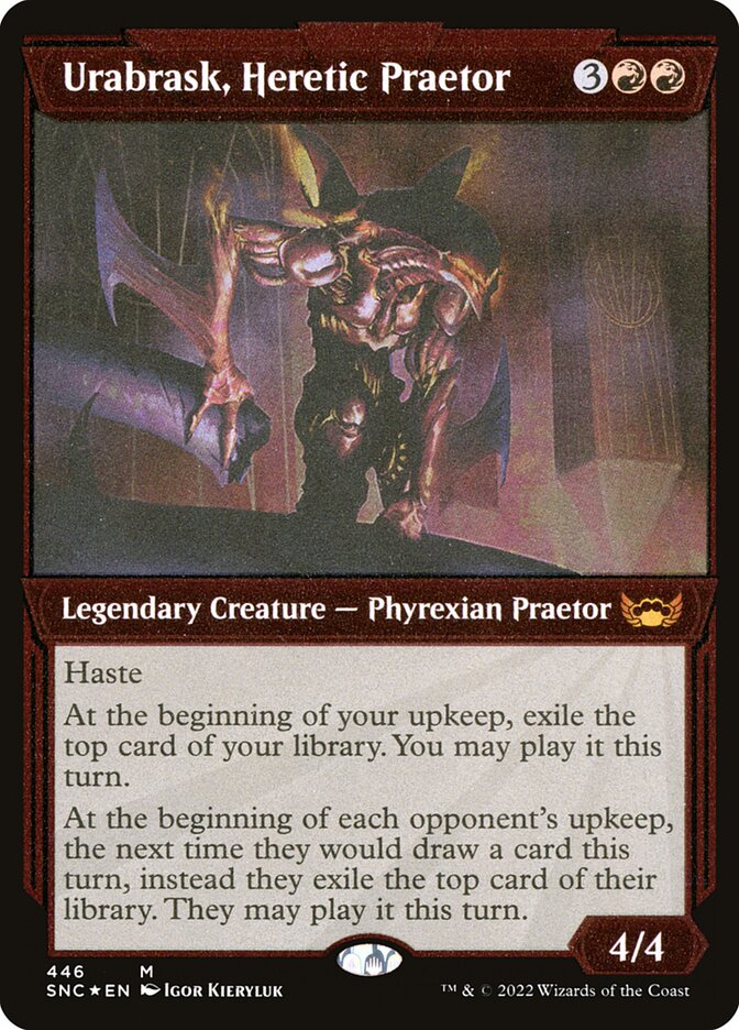 Urabrask, Heretic Praetor (446) - Streets of New Capenna (SNC)