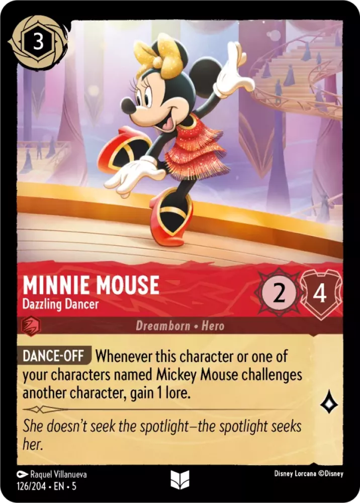 Minnie Mouse - Dazzling Dancer - [Foil] Shimmering Skies (5)