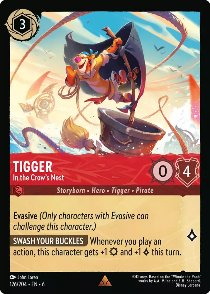 Tigger - In the Crow’s Nest - [Foil] Azurite Sea (6)