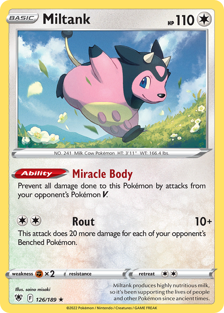 Miltank (126/189) - [Holo Foil] Astral Radiance (ASR)