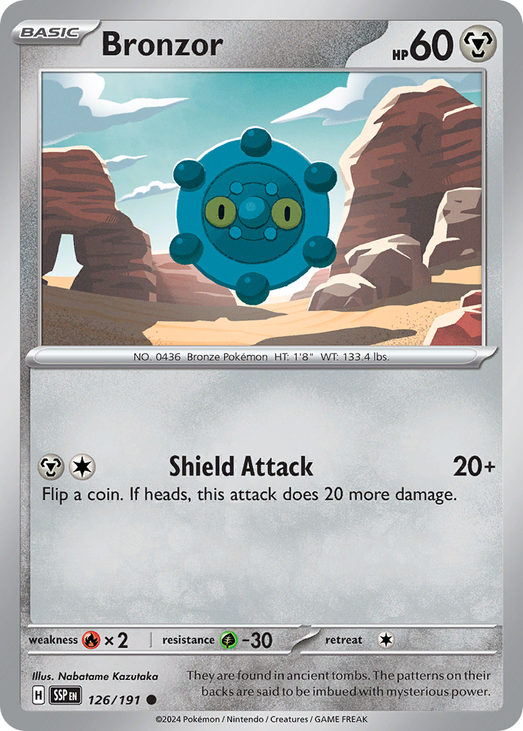 Bronzor (126/191) - Surging Sparks (SSP)
