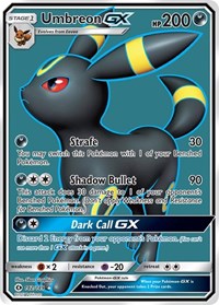 Umbreon GX Full Art (142) - SM Base Set (SM01)