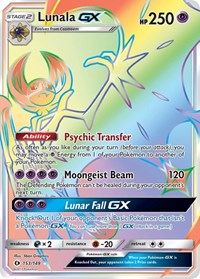 Lunala GX Secret (153) - SM Base Set (SM01)