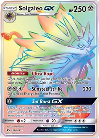 Solgaleo GX Secret (155) - SM Base Set (SM01)