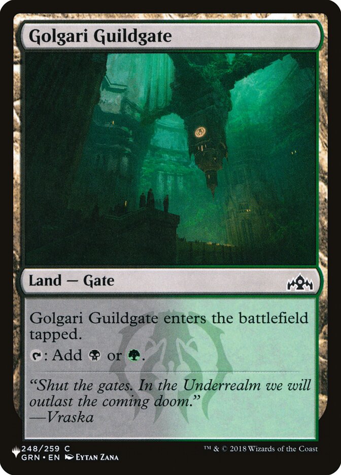 Golgari Guildgate (GRN-248) - The List (PLST)