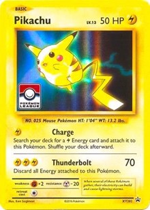 Pikachu - XY202 (Pokemon League) (XY202) - League & Championship Cards (PR)