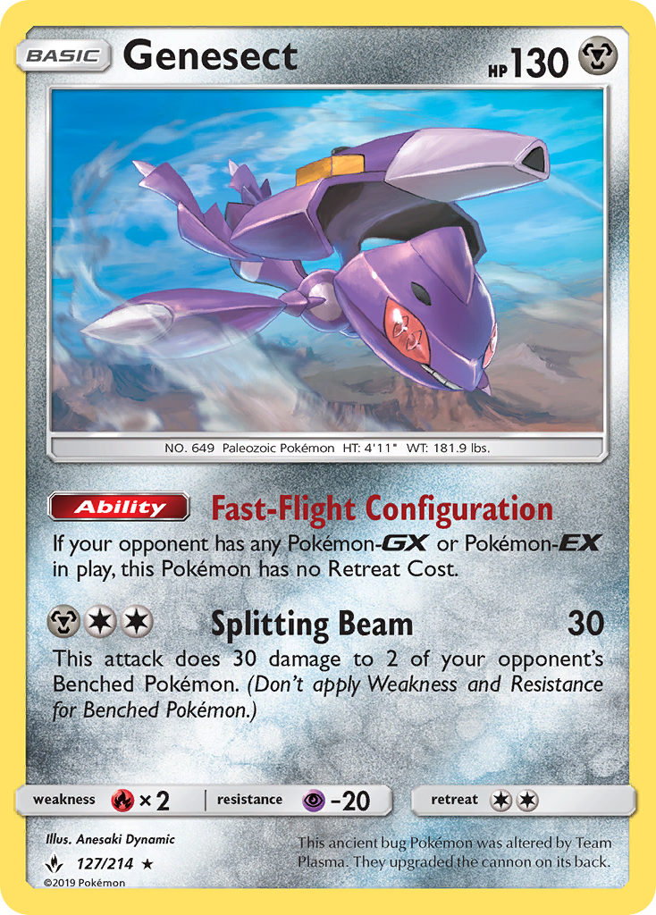 Genesect (127/214) - Unbroken Bonds (UNB)