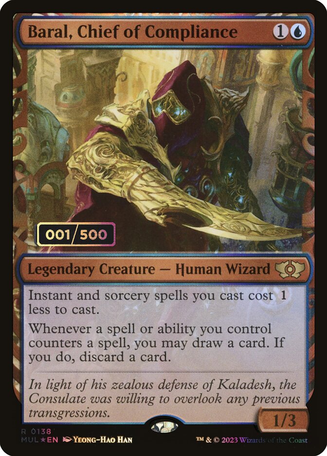Baral, Chief of Compliance (138z) - Multiverse Legends (MUL)