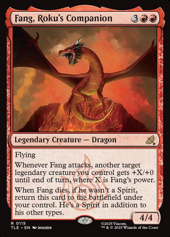 Fang, Roku's Companion (115) - Avatar: The Last Airbender Eternal (TLE)