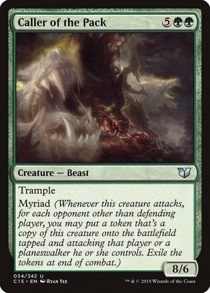 Caller of the Pack (34) - Commander 2015 (C15)
