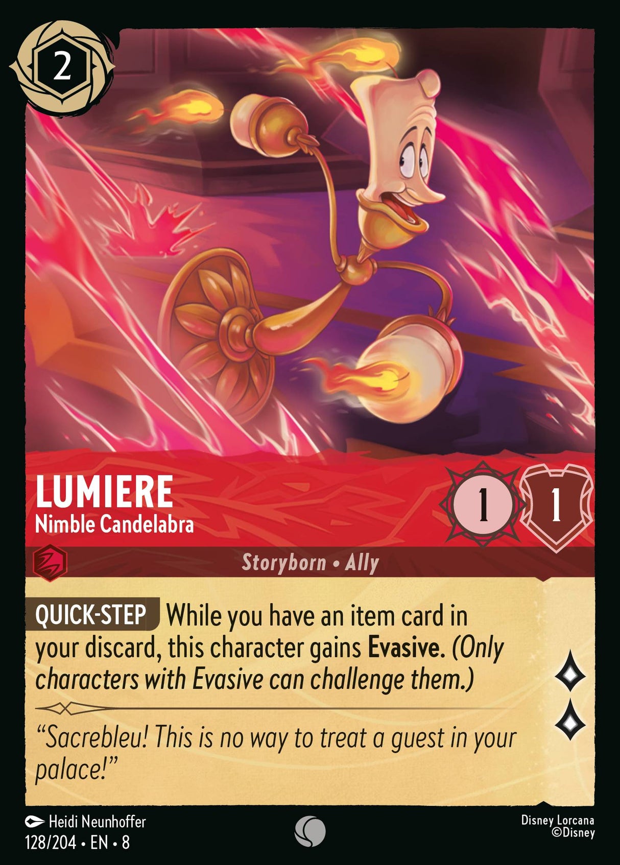 Lumiere - Nimble Candelabra - [Foil] Reign of Jafar (8)