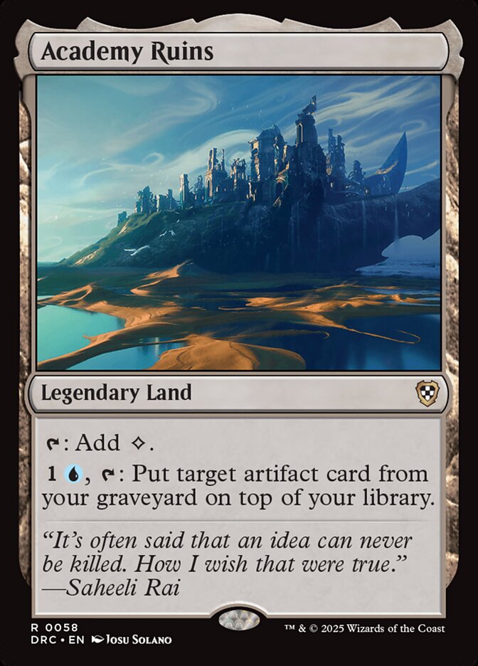 Academy Ruins (58) - Aetherdrift Commander (DRC)
