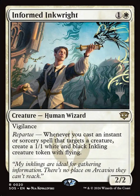 Informed Inkwright (20p) - Secrets of Strixhaven Promos (PSOS)