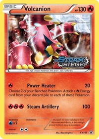 Volcanion XY Steam Siege Prerelease (XY145) - XY Promos (PR)
