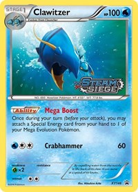 Clawitzer XY Steam Siege Prerelease (XY146) - XY Promos (PR)