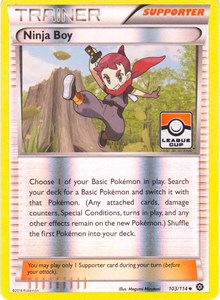 Ninja Boy - 103/114 (League Cup) (103) - League & Championship Cards (PR)