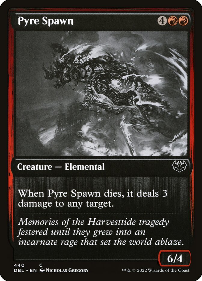 Pyre Spawn - [Foil] Innistrad: Double Feature (DBL)