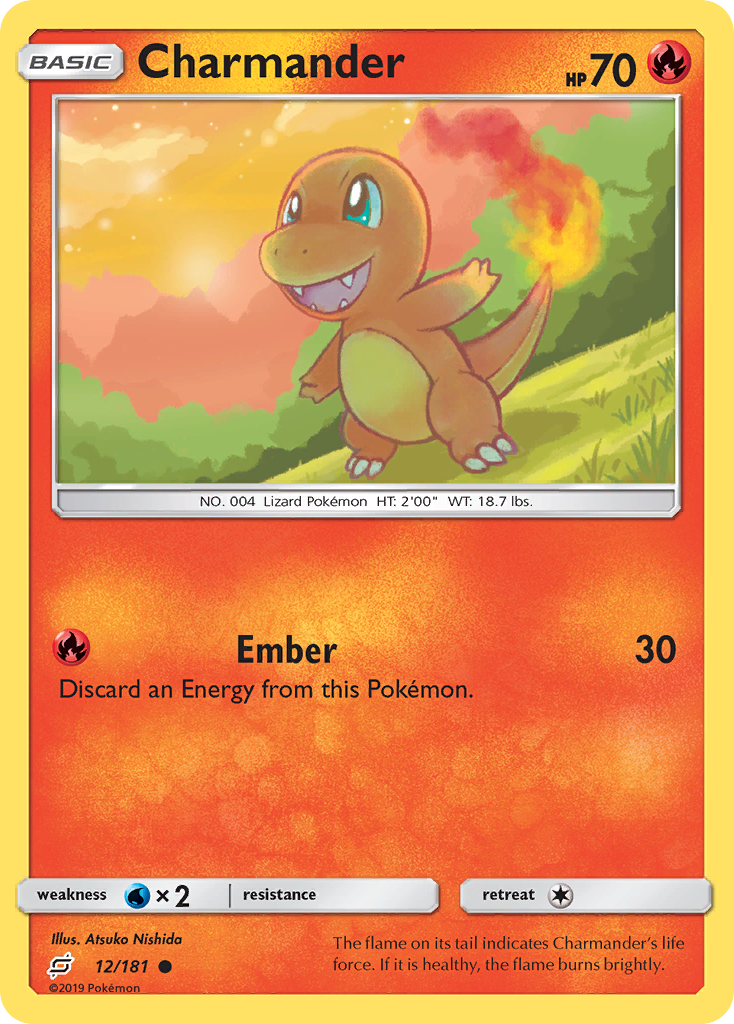 Charmander (12/181) - Team Up (TEU)