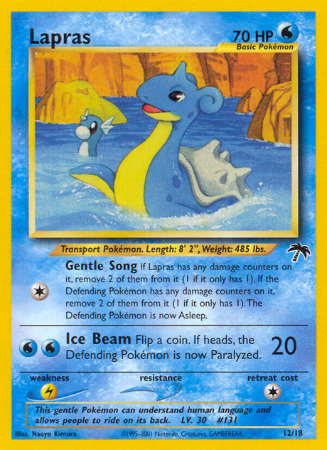 Lapras (12/18) - Southern Islands (SI1)