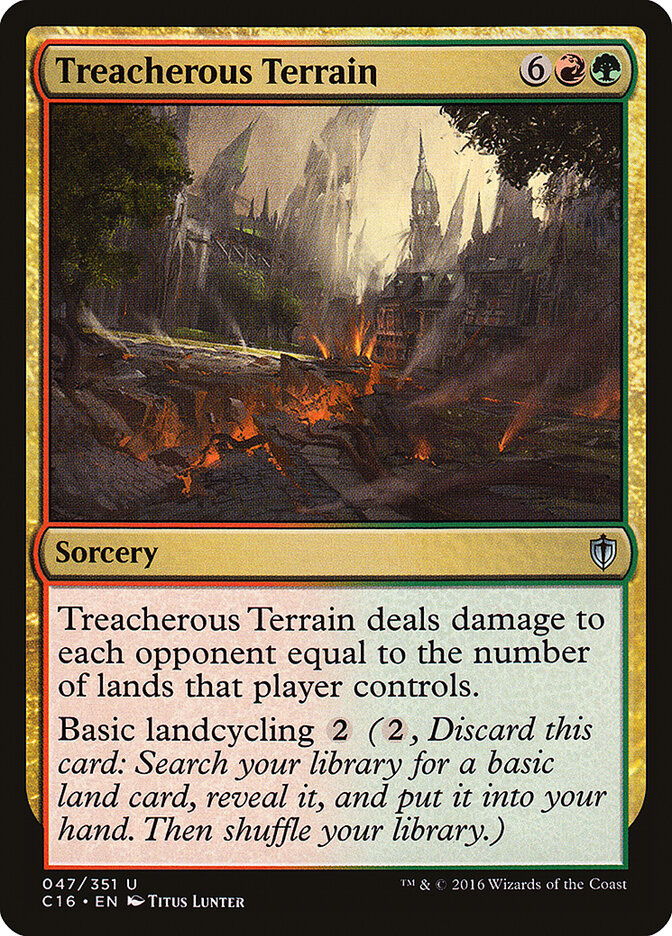 Treacherous Terrain (47) - Commander 2016 (C16)