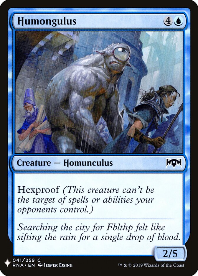 Humongulus (RNA-41) - The List (PLST)