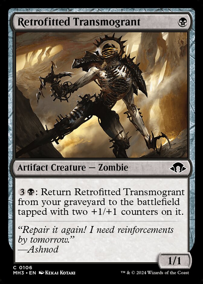 Retrofitted Transmogrant - [Foil] Modern Horizons 3 (MH3)