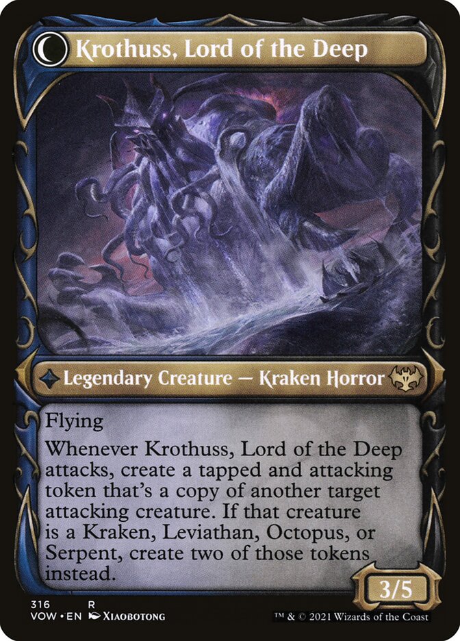 Runo Stromkirk // Krothuss, Lord of the Deep (316) - Innistrad: Crimson Vow (VOW)