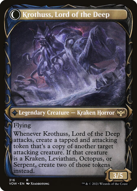 Runo Stromkirk // Krothuss, Lord of the Deep (316) - Innistrad: Crimson Vow (VOW)