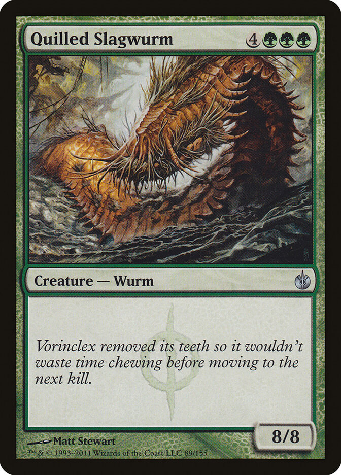 Quilled Slagwurm (89) - Mirrodin Besieged (MBS)