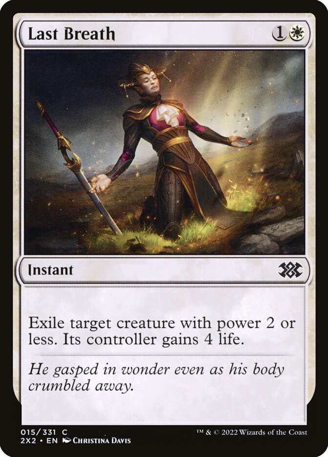 Last Breath (15) - Double Masters 2022 (2X2)