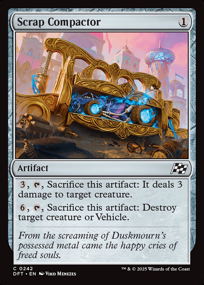 Scrap Compactor - [Foil] Aetherdrift (DFT)