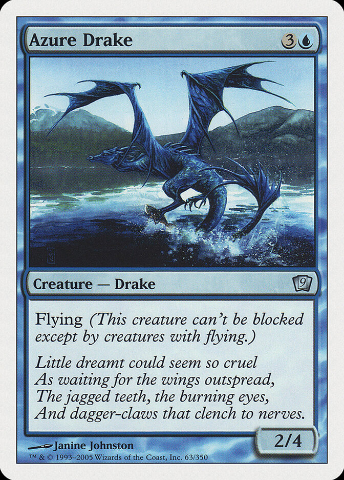 Azure Drake (63) - Ninth Edition (9ED)