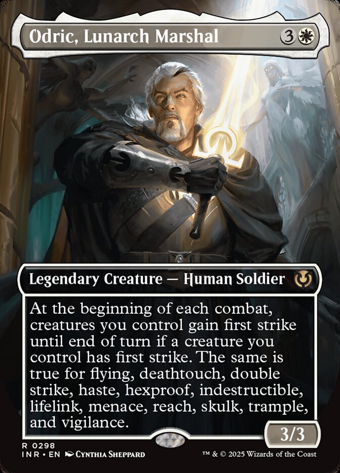 Odric, Lunarch Marshal - [Foil, Borderless] Innistrad Remastered (INR)