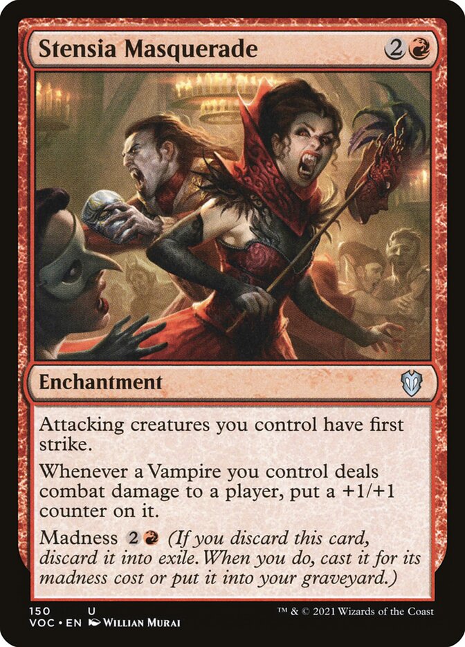 Stensia Masquerade (150) - Crimson Vow Commander (VOC)