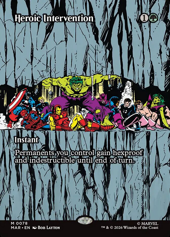 Heroic Intervention (78) - Marvel Universe (MAR)