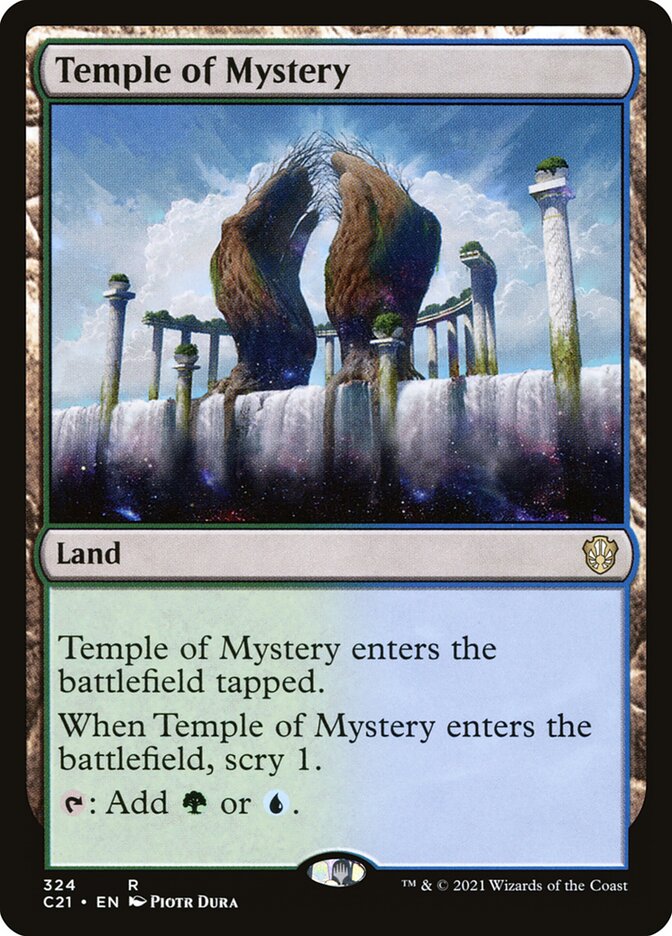 Temple of Mystery (324) - Commander 2021 (C21)