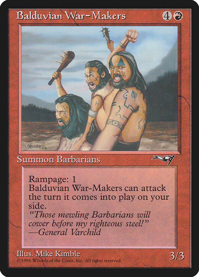 Balduvian War-Makers (66a) - Alliances (ALL)