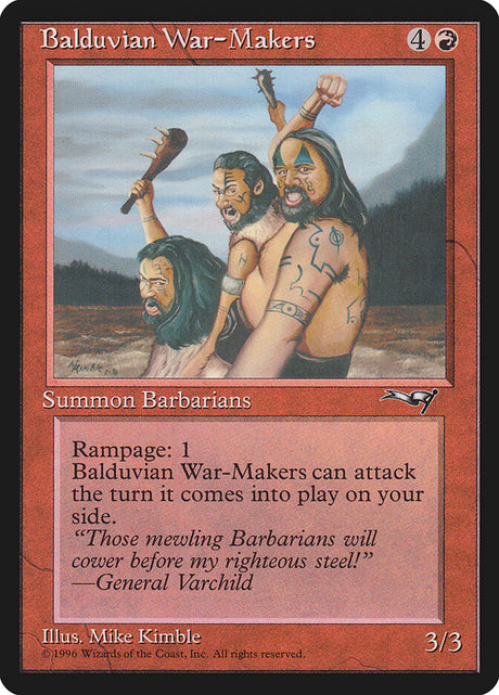 Balduvian War-Makers (66a) - Alliances (ALL)