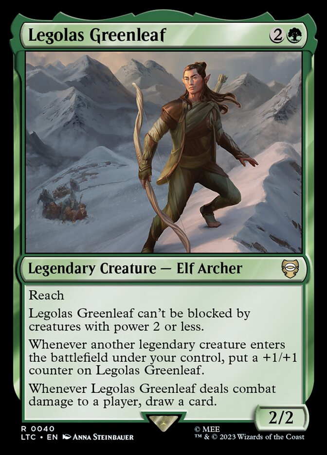 Legolas Greenleaf (40) - Tales of Middle-earth Commander (LTC)