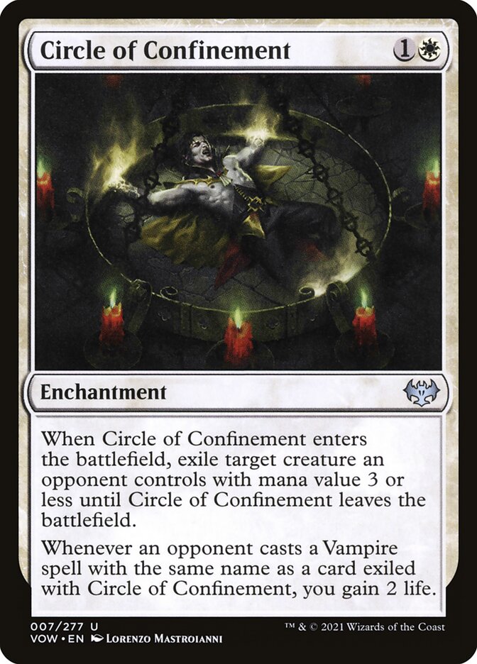 Circle of Confinement (7) - Innistrad: Crimson Vow (VOW)