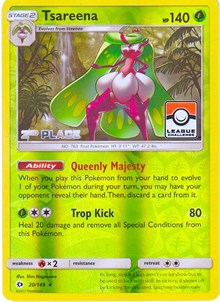 Tsareena - 20/149 (League Challenge) (20) - League & Championship Cards (PR)