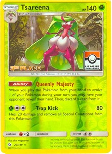 Tsareena - 20/149 (League Challenge) (20) - League & Championship Cards (PR)