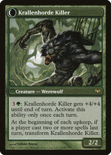 Wolfbitten Captive // Krallenhorde Killer (133) - Dark Ascension (DKA)