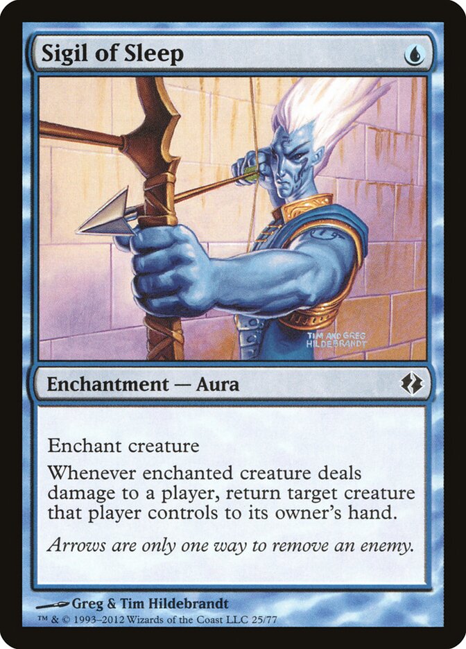 Sigil of Sleep (25) - Duel Decks: Venser vs. Koth (DDI)