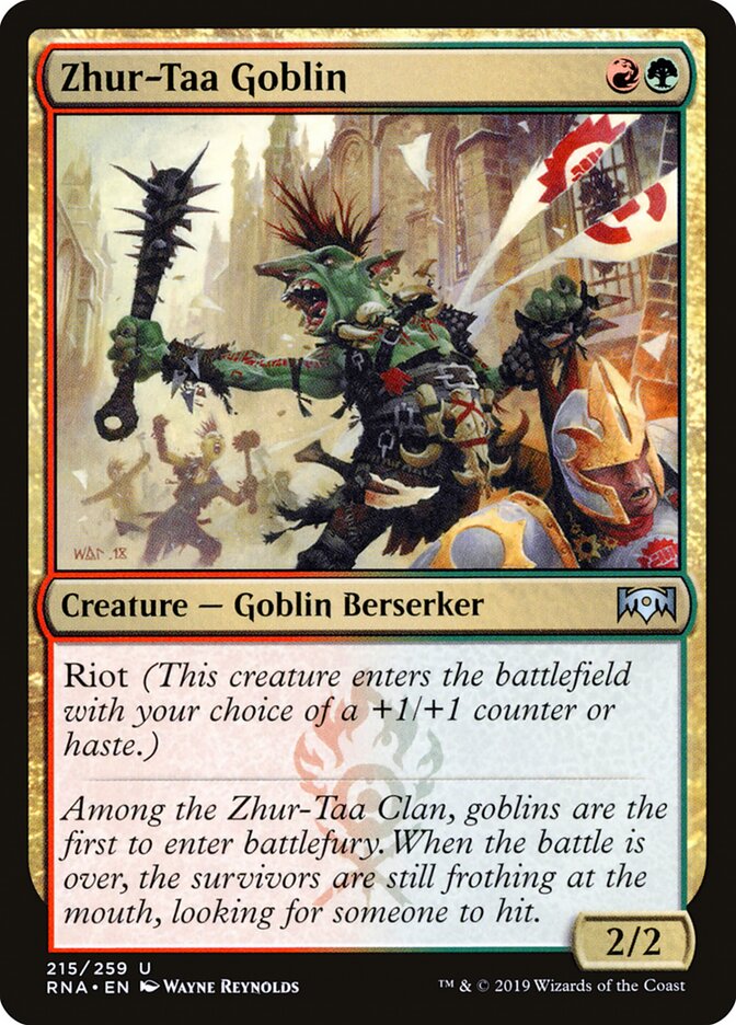 Zhur-Taa Goblin (215) - Ravnica Allegiance (RNA)