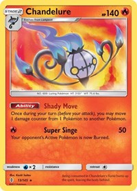 Chandelure (13) - SM - Guardians Rising (SM02)