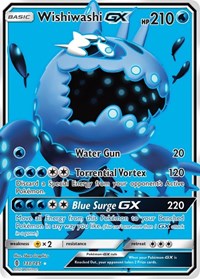 Wishiwashi GX Full Art (133) - SM - Guardians Rising (SM02)