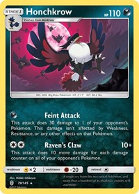 Honchkrow (79) - SM - Guardians Rising (SM02)